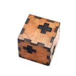 知恵の箱 【知恵の輪】  ー木製中国木箱ー